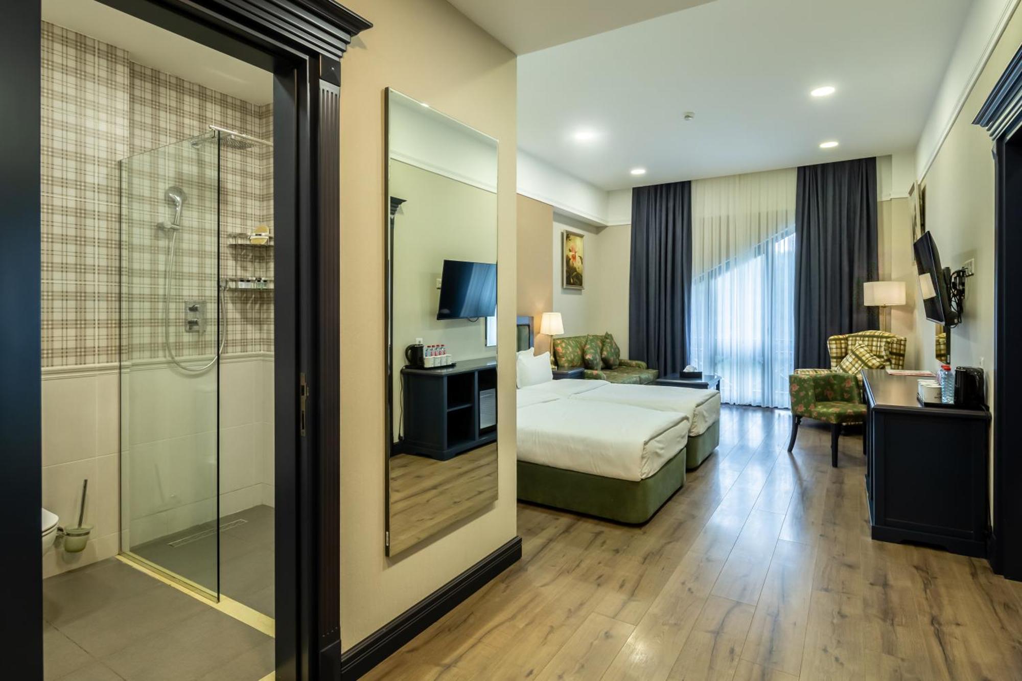 Macara Lake Park Quba Exterior photo Deluxe Room